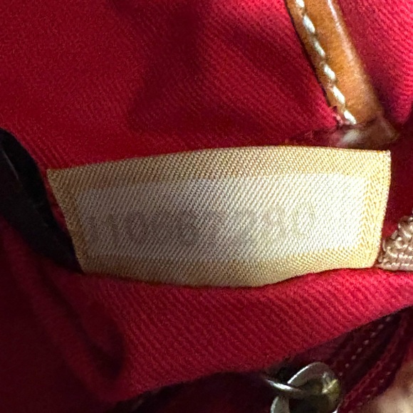 VINTAGE Dooney and Bourke blue pebble leather crossbody handbag - Picture 10 of 15